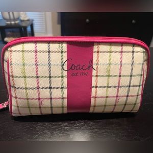 Coach cosmetic bag